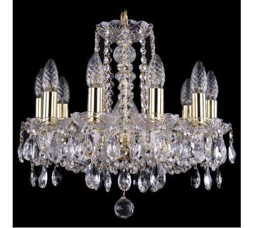Подвесная люстра Bohemia Ivele Crystal 1402/10/141/G 1402 Подвесная люстра Bohemia Ivele Crystal 1402/10/141/G 1402