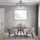 Люстра на штанге Escada 671/3P Chrome Elegant