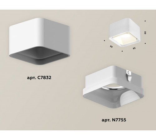 Накладной светильник Ambrella Light XS7832021 XS Накладной светильник Ambrella Light XS7832021 XS