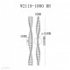 Бра iLedex W2119-1000 BR Vision