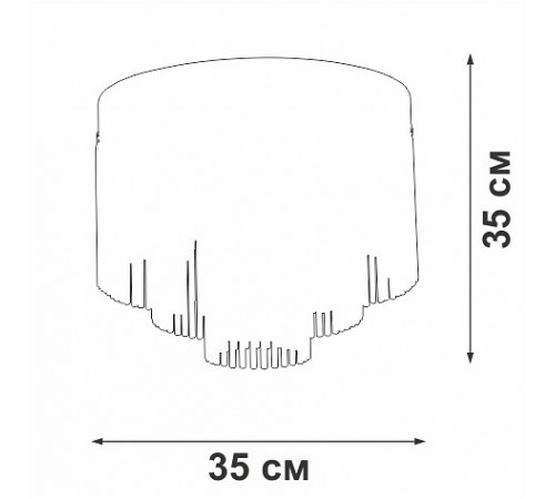 Потолочная люстра Vitaluce V53570-8/7PL V53570 Потолочная люстра Vitaluce V53570-8/7PL V53570