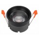 Встраиваемый светильник iLedex Technical 112-12W-D80-3000K-24DG-BK Mars