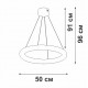 Подвесной светильник Vitaluce V2543DT-0/1S V2543DT