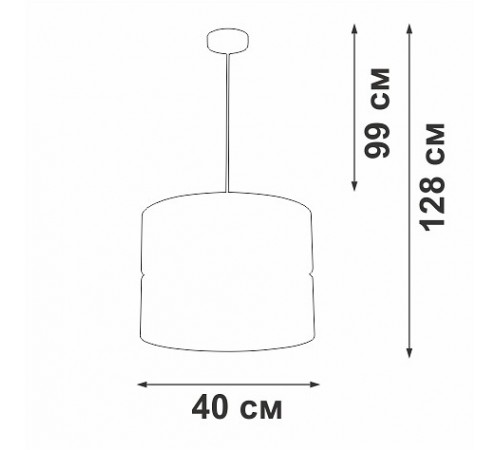 Подвесной светильник Vitaluce V2856-0/1S V2856 Подвесной светильник Vitaluce V2856-0/1S V2856