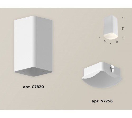 Накладной светильник Ambrella Light XS7820022 XS Накладной светильник Ambrella Light XS7820022 XS