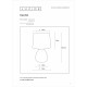 Настольная лампа декоративная Lucide 47508/81/30 Marmo