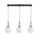 Подвесной светильник LUMINA DECO LDP 6030-3-PR BK FREDICA