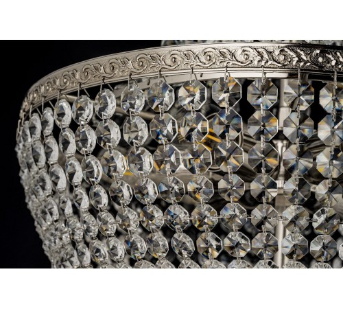 Подвесная люстра Arti Lampadari Castellana E 1.5.40.100 N Castellana Nickel Подвесная люстра Arti Lampadari Castellana E 1.5.40.100 N Castellana Nickel