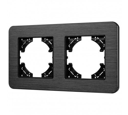 Рамка на 2 поста Arlight 49725 AKIRY Рамка на 2 поста Arlight 49725 AKIRY