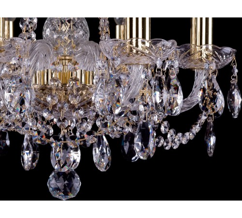 Подвесная люстра Bohemia Ivele Crystal 1402/6/141/G 1402 Подвесная люстра Bohemia Ivele Crystal 1402/6/141/G 1402
