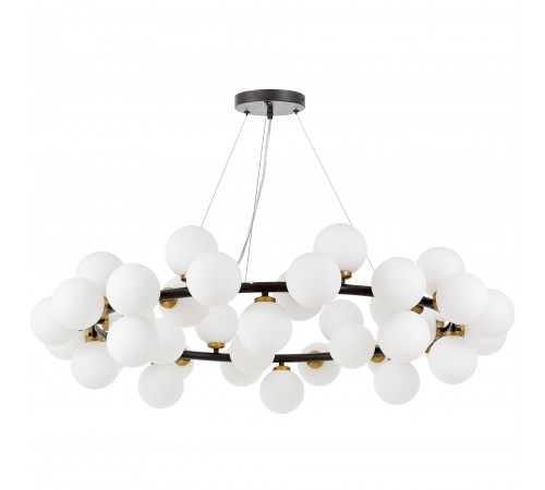Подвесная люстра LUMINA DECO LDP 6033-40 BK+MD MARSIADA