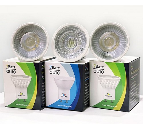 Лампа светодиодная Italline TP GU10/7W/3000K DIM TP Лампа светодиодная Italline TP GU10/7W/3000K DIM TP