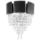 Накладной светильник LUMINA DECO LDW 7045-2 BK+CHR MOLINA