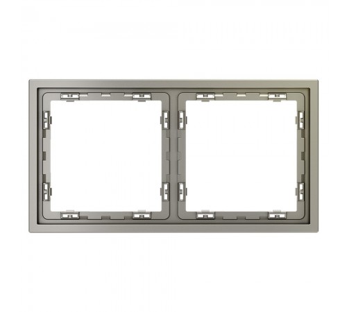 Рамка на 2 поста Voltum VLS100204 S70 Рамка на 2 поста Voltum VLS100204 S70