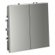 Выключатель двухклавишный без рамки Voltum VLS020105 S70