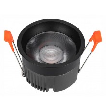 Встраиваемый светильник iLedex Technical 112-12W-D80-4000K-24DG-BK Mars