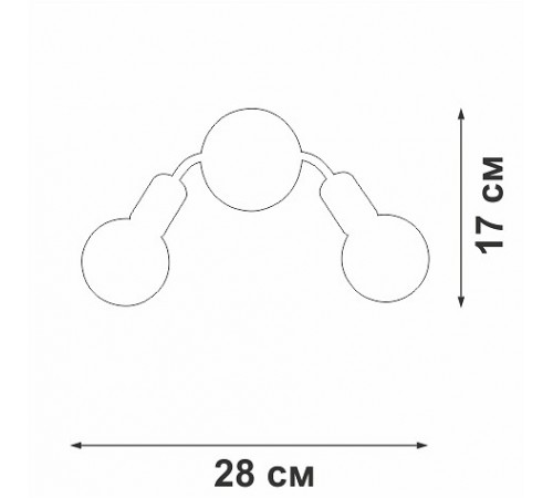 Бра Vitaluce V3927-0/2A V3927 Бра Vitaluce V3927-0/2A V3927
