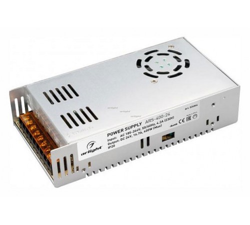 Блок питания Arlight 026864 ARS-400-24 Блок питания Arlight 026864 ARS-400-24