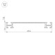 Крепеж Arlight 019870 PHS-3X-BASE-H7.8-2000 ANOD