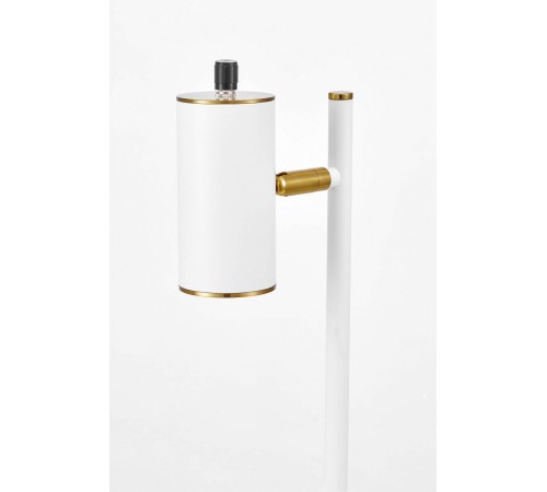 Настольная лампа офисная LUMINA DECO LDT 7731-1 WT+MD MIRRA Настольная лампа офисная LUMINA DECO LDT 7731-1 WT+MD MIRRA