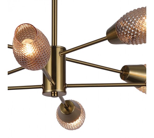 Люстра на штанге Escada 10165/8PL Copper Desire Люстра на штанге Escada 10165/8PL Copper Desire