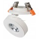 Встраиваемый светильник на штанге Arlight 025450 LGD-MONA-BUILT-R100-12W Warm3000 (WH, 24 deg)