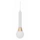Подвесной светильник LUMINA DECO LDP 7012-1B WT+GD Folino