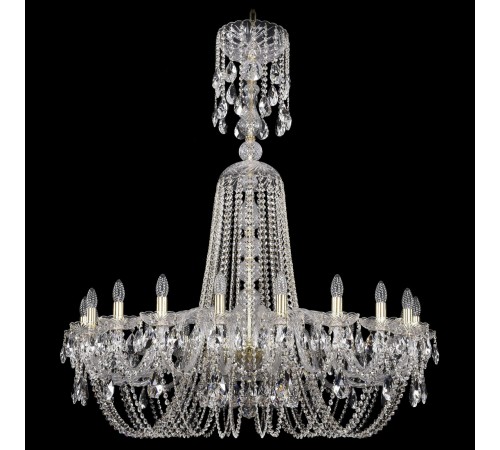 Подвесная люстра Bohemia Ivele Crystal 1402/20/400/XL-140/G 1402 Подвесная люстра Bohemia Ivele Crystal 1402/20/400/XL-140/G 1402