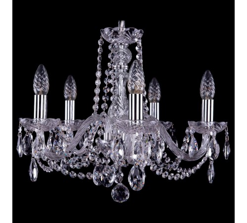 Подвесная люстра Bohemia Ivele Crystal 1402/5/160/Ni 1402