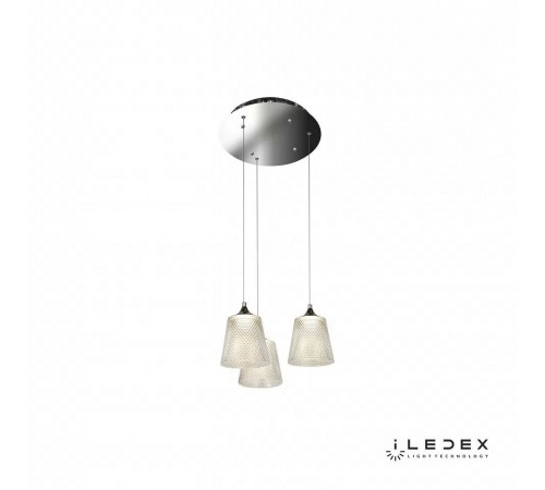 Подвесной светильник iLedex WD8007-3 CR Flora