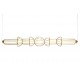 Подвесной светильник Indigo 14030/1PL Gold Collisore