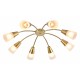 Потолочная люстра Escada 1100/8P Gold Aquilegia