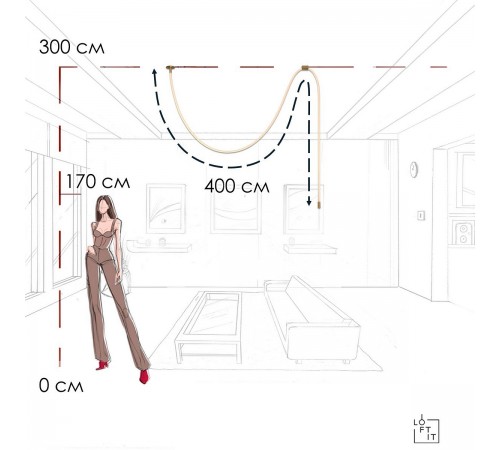 Подвесной светильник Loft it 10388A Brass Thread Подвесной светильник Loft it 10388A Brass Thread