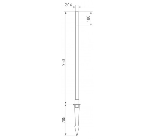 Наземный высокий светильник Arlight 034162 Canna Наземный высокий светильник Arlight 034162 Canna