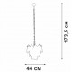 Подвесная люстра Vitaluce V5813-8/5 V5813