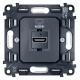 Механизм розетки HDMI Ambrella Volt VM222 Quant