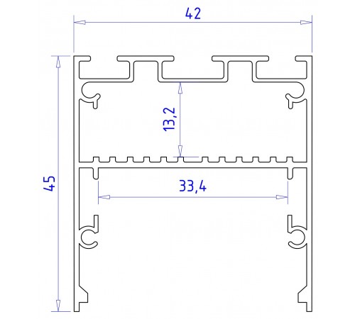 Короб накладной Ambrella Light GP3050AL Profile System GP Короб накладной Ambrella Light GP3050AL Profile System GP