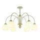 Люстра на штанге MyFar MR2271-6С Flora