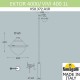Фонарный столб Fumagalli V50.372.A10.LXH27 Vivi
