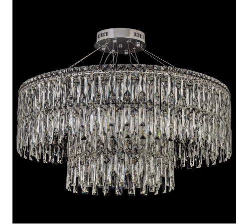 Подвесная люстра Arti Lampadari Ovindoli L 1.5.80+40.100 N Ovindoli Nickel Подвесная люстра Arti Lampadari Ovindoli L 1.5.80+40.100 N Ovindoli Nickel