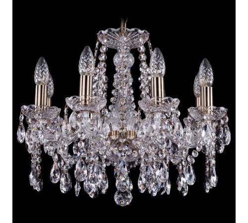 Подвесная люстра Bohemia Ivele Crystal 1413/8/165/Pa 1413 Подвесная люстра Bohemia Ivele Crystal 1413/8/165/Pa 1413