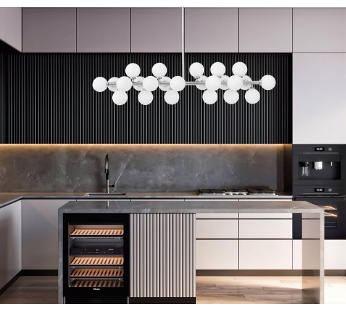 Люстра на штанге LUMINA DECO LDP 6033-24 CHR MARSIADA Люстра на штанге LUMINA DECO LDP 6033-24 CHR MARSIADA