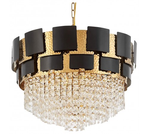 Подвесная люстра LUMINA DECO LDP 7045-600 BK+GD MOLINA Подвесная люстра LUMINA DECO LDP 7045-600 BK+GD MOLINA