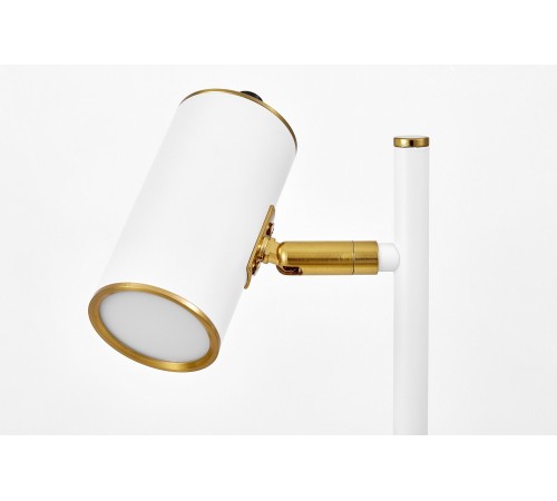 Настольная лампа офисная LUMINA DECO LDT 7731-1 WT+MD MIRRA Настольная лампа офисная LUMINA DECO LDT 7731-1 WT+MD MIRRA