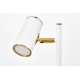Настольная лампа офисная LUMINA DECO LDT 7731-1 WT+MD MIRRA