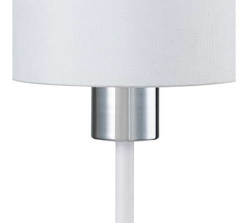 Настольная лампа декоративная Escada 1109/1 White/Silver Denver Настольная лампа декоративная Escada 1109/1 White/Silver Denver