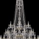 Подвесная люстра Bohemia Ivele Crystal 1413/20+10+5/400/h-158/3d/G 1413