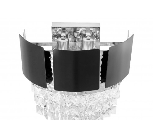 Накладной светильник LUMINA DECO LDW 7045-2 BK+CHR MOLINA