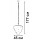 Подвесная люстра Vitaluce V5280-8/7 V5280