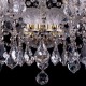 Подвесная люстра Bohemia Ivele Crystal 1413/10+5/300/G/Leafs 1413
